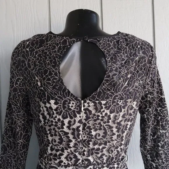 Eliza J Lace 3/4 sleeve Dress - Picture 5 of 14